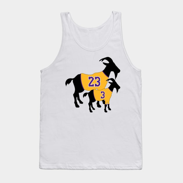 Lakers GOATS Tank Top by slawisa